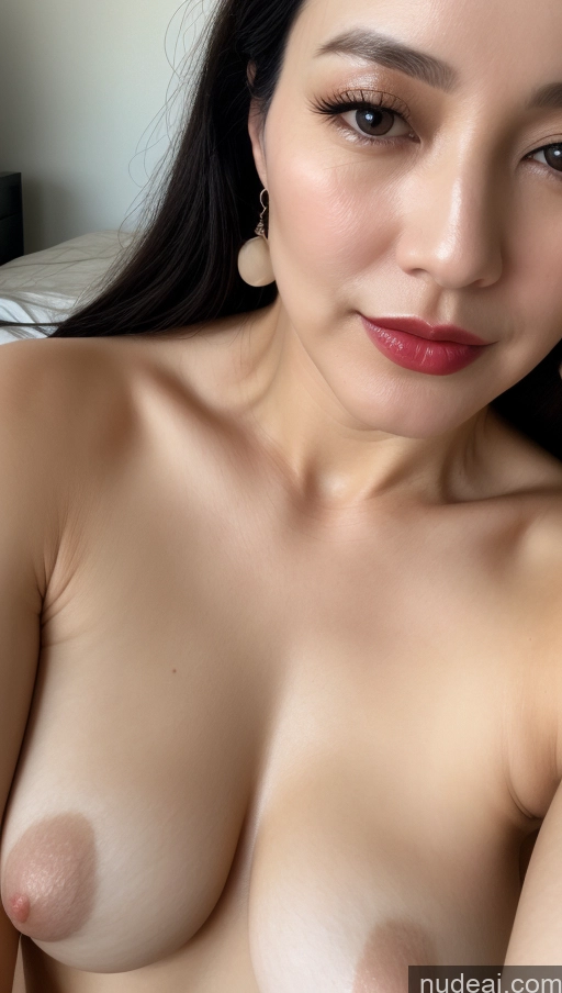 related ai porn images free for Woman One Small Tits Beautiful Lipstick Fairer Skin 40s Black Hair Korean Close-up View