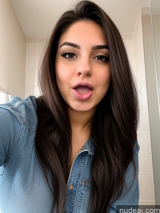 related ai porn images free for 18 Jeans Front View Bathroom Latina Long Hair Brunette Ahegao