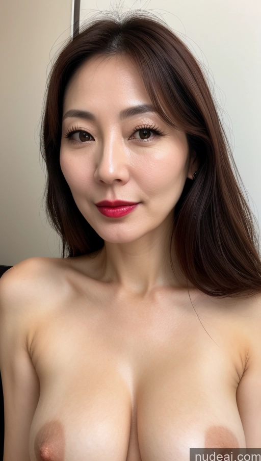 related ai porn images free for Woman One Perfect Boobs Beautiful Lipstick Fairer Skin 40s Brunette Korean Close-up View