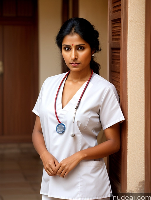 related ai porn images free for Tanned Skin Short Traditional Indian Busty Serious Nurse