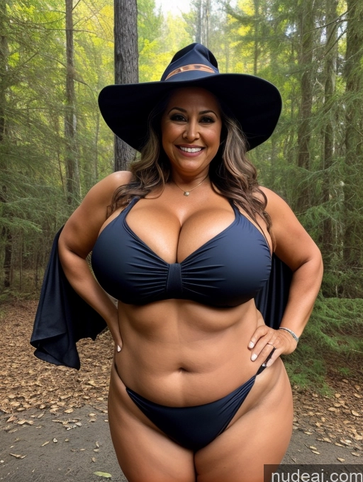 related ai porn images free for One Busty Huge Boobs Thick Tanned Skin Front View Microkini Thong Laughing Latina 70s Halloween Lumberjack Witch