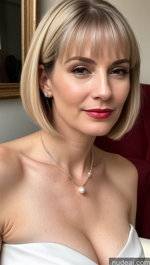 related ai porn images free for Beautiful Sexy Face Bobcut Suit Pearl Jewelry Lipstick Skinny Fairer Skin Cleavage Simple Italian Skin Detail (beta) 50s