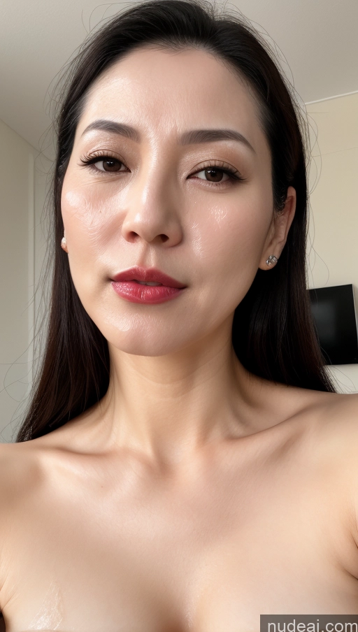 related ai porn images free for One Beautiful Lipstick Fairer Skin Black Hair Woman Small Tits Korean 40s Cumshot Close-up View