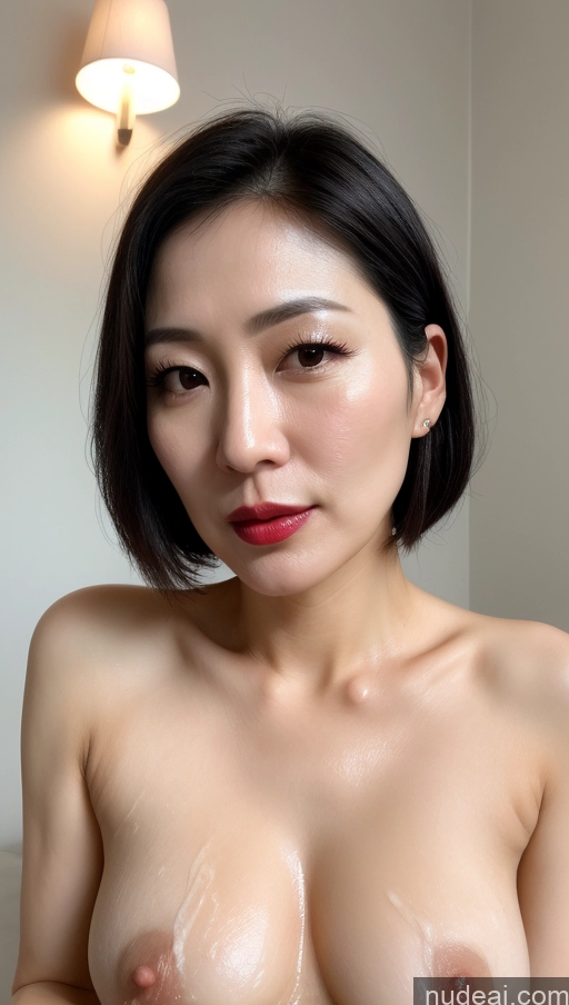 related ai porn images free for Woman One Small Tits Beautiful Lipstick Fairer Skin 40s Black Hair Korean Cumshot Close-up View