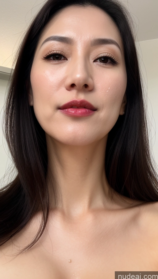 related ai porn images free for Woman One Small Tits Beautiful Lipstick Fairer Skin 40s Black Hair Korean Cumshot Close-up View