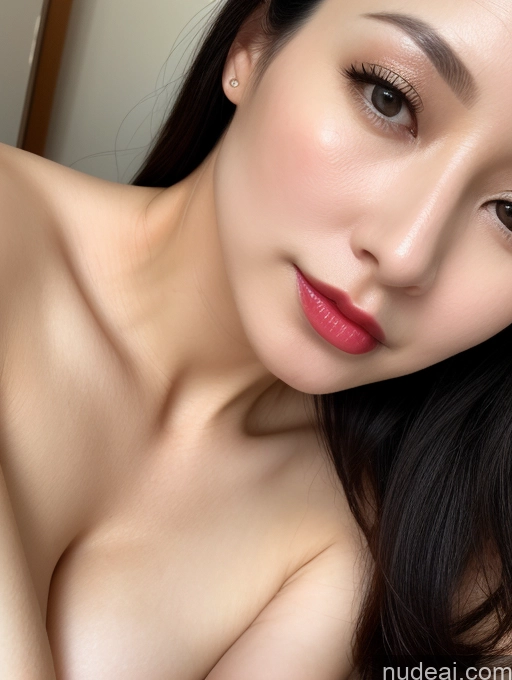related ai porn images free for Woman One Small Tits Beautiful Lipstick Fairer Skin 40s Black Hair Korean Close-up View