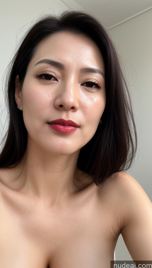 related ai porn images free for Woman One Small Tits Beautiful Lipstick Fairer Skin 40s Black Hair Korean Close-up View Cumshot
