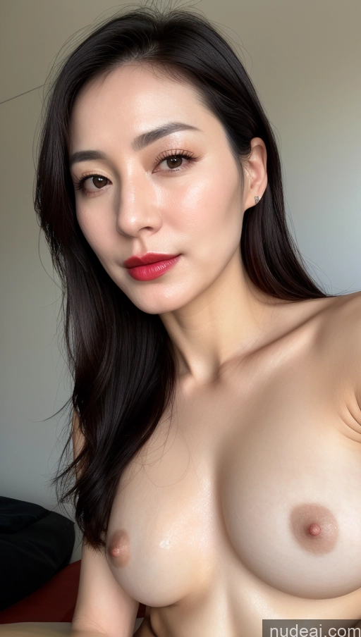 related ai porn images free for Woman One Small Tits Beautiful Lipstick Fairer Skin Oiled Body 40s Black Hair Korean Close-up View