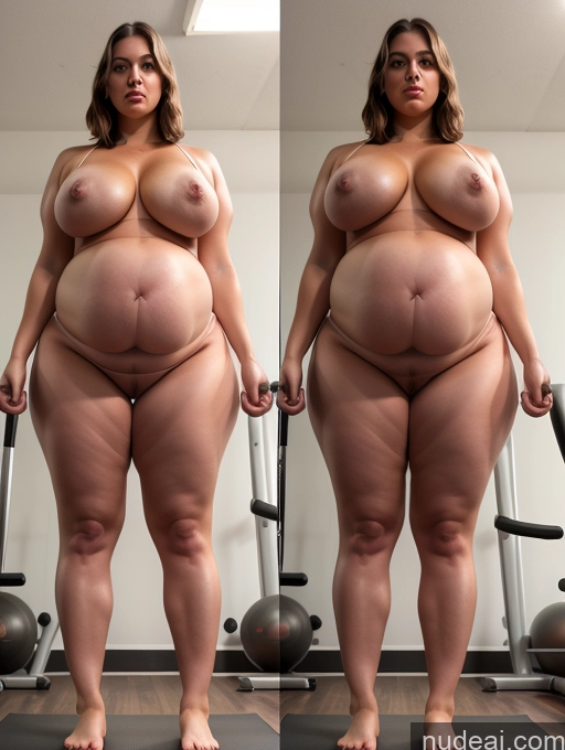 related ai porn images free for Woman Busty Perfect Boobs Big Ass Chubby Thick Fat Big Hips Perfect Body Long Legs Tall 20s Pregnant Serious Brunette Bobcut Russian Front View Yoga Nude Bright Lighting Onoff Gym