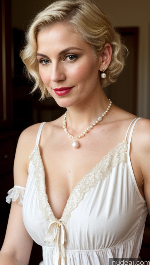 related ai porn images free for Milf Cleavage Skin Detail (beta) Nightgown Lipstick Pearl Jewelry Front View Fairer Skin Blonde Beautiful Pixie Dutch Victorian Small Tits