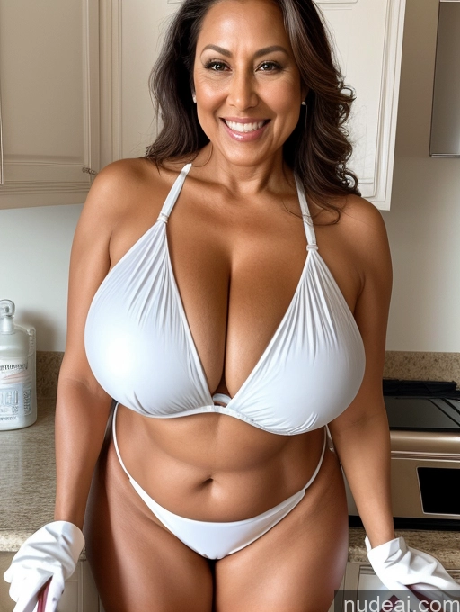 related ai porn images free for One Busty Huge Boobs Thick Tanned Skin 60s Laughing Native American Front View Maid Microkini Thong