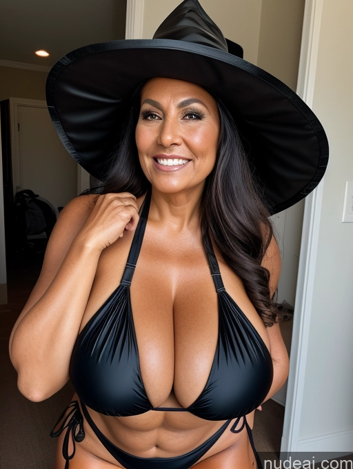 related ai porn images free for One Busty Huge Boobs Thick Tanned Skin Laughing Front View Microkini Thong Native American 70s Halloween Witch Firefighter