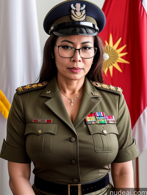 related ai porn images free for Woman Busty Small Tits Glasses Sunglasses Pubic Hair Fairer Skin 50s Indonesian Military Cleavage