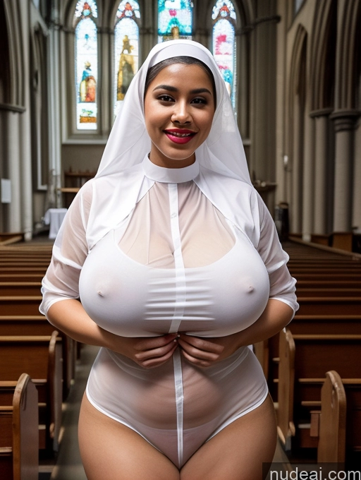 related ai porn images free for Model Busty Huge Boobs Big Ass Big Hips Lipstick 18 Church Front View Nude Nun Transparent Laughing Shocked Black