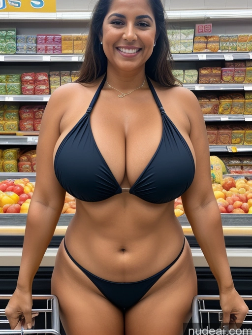 related ai porn images free for One Busty Huge Boobs Thick Tanned Skin 80s Laughing Indian Front View Grocery Microkini Thong