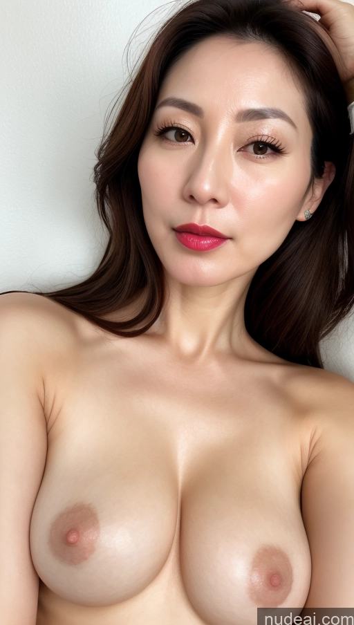 related ai porn images free for One Perfect Boobs Beautiful Lipstick Fairer Skin Korean Woman 40s Close-up View Brunette