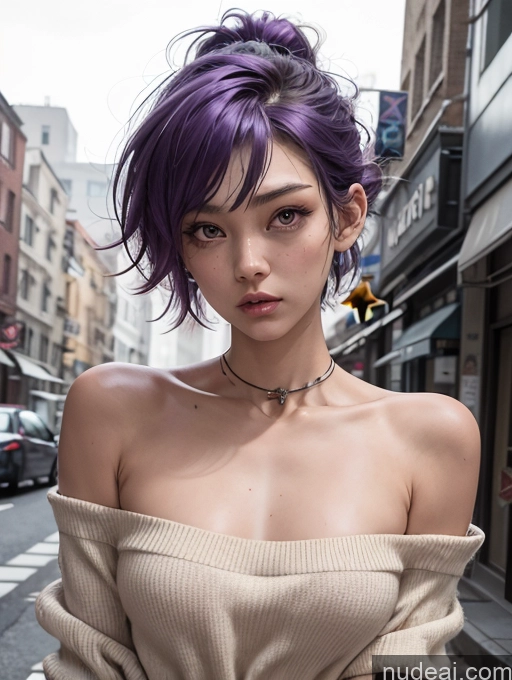 related ai porn images free for Skinny Shirt Sweater Genshin-ganyu, Bare Shoulders Strapless Street Sexy Face Sad H41ry Cyborg Purple Hair Pixie Cyberpunk Graphics