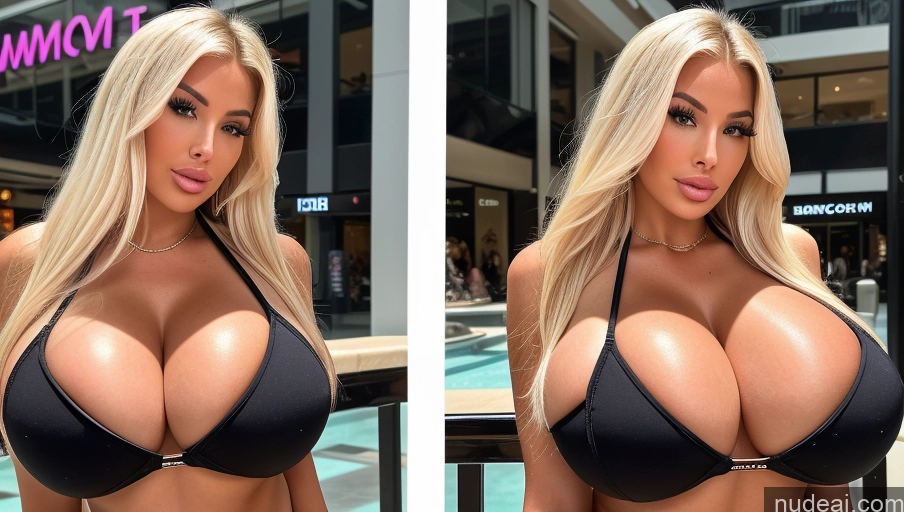 related ai porn images free for Several Huge Boobs Big Ass Black Hair Sexy Face Bimbo Bikini Mall