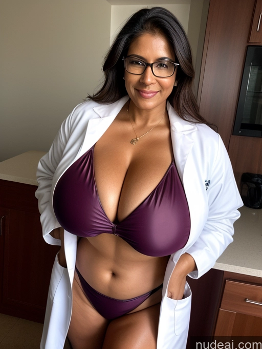 related ai porn images free for One Busty Huge Boobs Thick Tanned Skin 60s Sexy Face Front View Microkini Thong Glasses Indian Lumberjack Lab Coat Parka