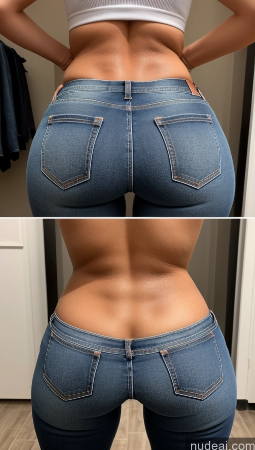 related ai porn images free for Athlete Perfect Boobs Big Ass Big Hips Jeans Front View Bobcut