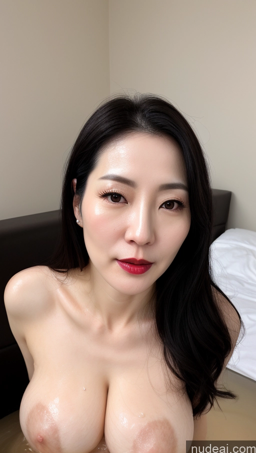 related ai porn images free for Woman One Beautiful Fairer Skin Black Hair Korean Perfect Boobs 40s Lipstick Cumshot