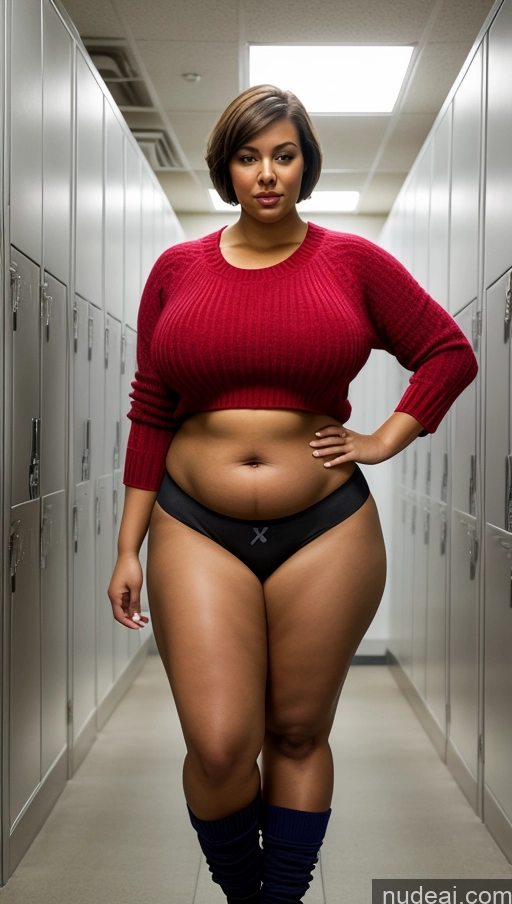 related ai porn images free for Woman Beautiful Tall 20s Locker Room Sweater Busty Thick Chubby Big Hips Big Ass Short Hair Thong Muscular Full Frontal Fat Bright Lighting