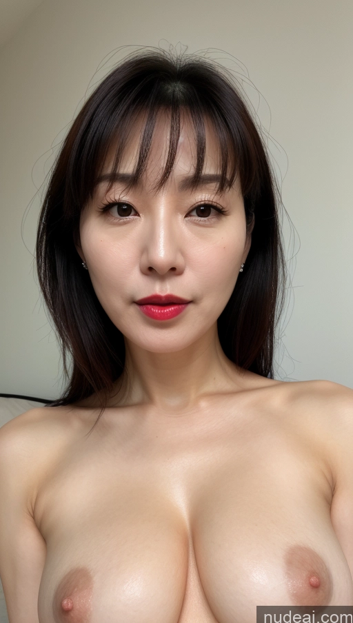 related ai porn images free for Woman One Perfect Boobs Beautiful Lipstick Fairer Skin 40s Black Hair Korean Close-up View