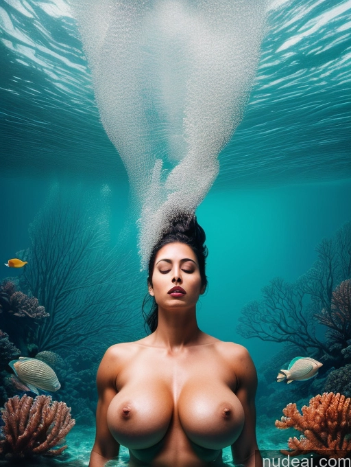 related ai porn images free for One Huge Boobs Abs Perfect Body 20s Black Hair Long Hair Underwater Nude Surrealist Indian Orgasm Bodybuilder
