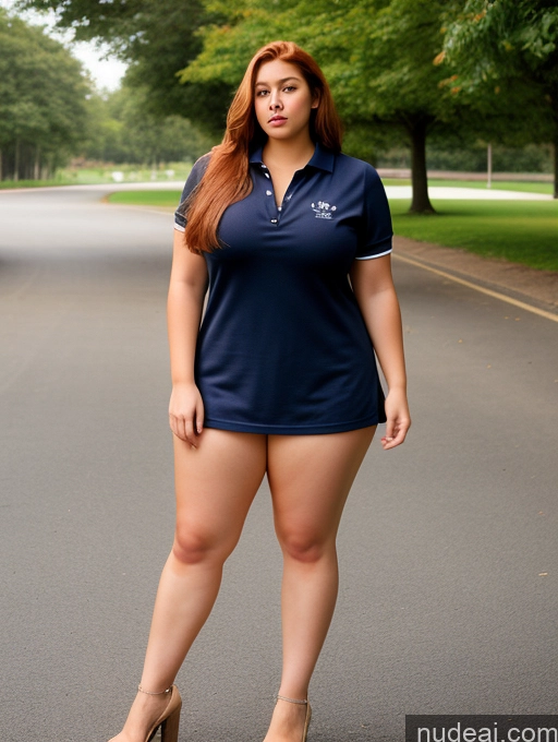 related ai porn images free for One Huge Boobs Thick 18 Latina Casual Chubby Polo Woman Ginger Long Hair