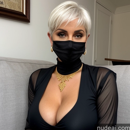 related ai porn images free for Perfect Boobs Beautiful Perfect Body Sexy Face White Hair Pixie Couch Front View Cleavage Gold Jewelry Simple Plank Goth Busty 60s
