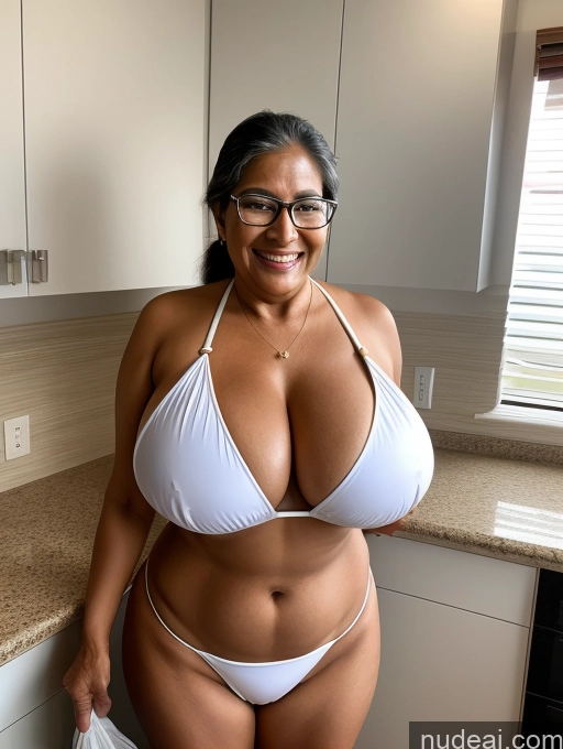 related ai porn images free for One Busty Huge Boobs Thick Tanned Skin Laughing Front View Microkini Thong 70s Indian Glasses Maid Lab Coat