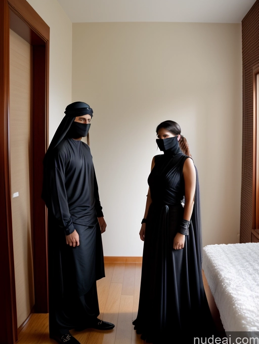 related ai porn images free for 30s Sexy Face Ponytail Indian Two Bedroom Niqab Front View Woman + Man