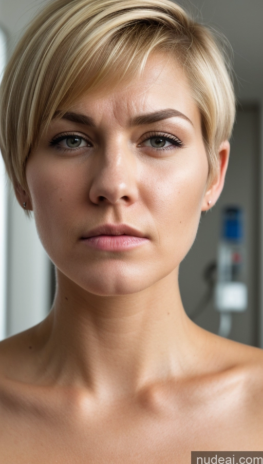 related ai porn images free for Woman One Pubic Hair Skin Detail (beta) Detailed Sad Blonde Short Hair Hospital Sweater Angry Spreading Legs