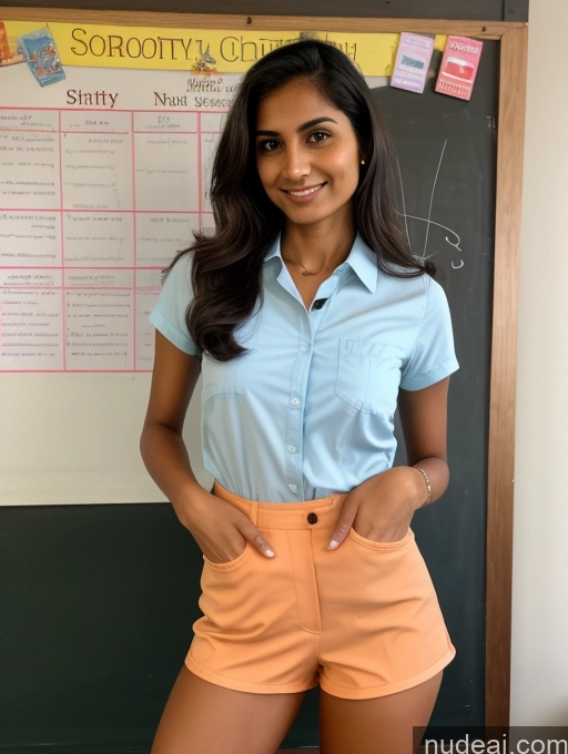related ai porn images free for Teacher Short Shorts Blouse Bending Over Indian 30s Tanned Skin Pubic Hair Short Sorority