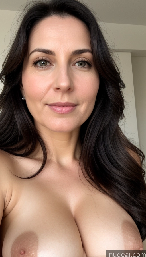 related ai porn images free for One Busty Beautiful Fairer Skin 40s Black Hair Indian Close-up View Woman