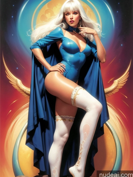 related ai porn images free for Bangs Long Hair Tanned Skin White Hair Bangs Straight High Socks Victorian GZCfinal Topless Woman Breasts Art By Boris Vallejo Boris Vallejo Art Style Fantasy Style Jeff Easley Impasto, Wlop POV Focus Sex Regal Flight Attendant Skinny Boots Thigh Socks