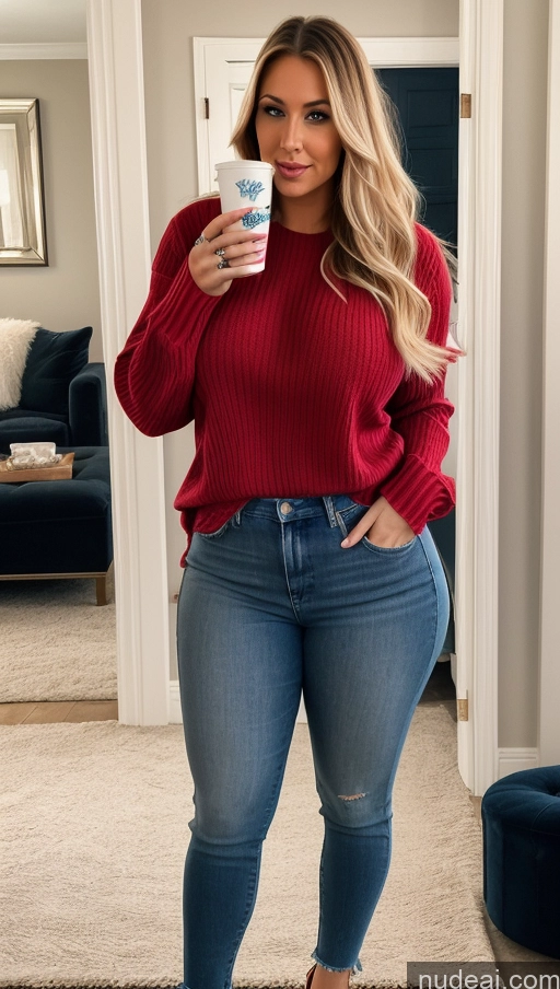 related ai porn images free for Woman One Huge Boobs Big Ass Thick Big Hips White Jewelry Deep Blue Eyes Full Frontal Party Chubby Sweater Jeans High Heels 40s Blonde Long Hair