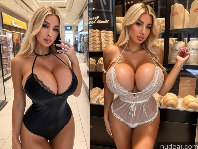 related ai porn images free for Huge Boobs Chemise Two Bimbo Mall