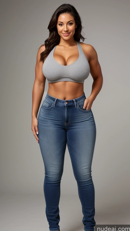 related ai porn images free for Athlete Perfect Boobs Big Ass Big Hips Jeans Front View Abs