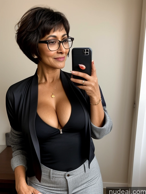 related ai porn images free for Milf Busty Perfect Boobs Perfect Body Beautiful Pubic Hair Indian Blouse Kimono Detailed Casual Stylish Secretary Professor Topless Dark Skin Glasses Party Two Dark Lighting Jacket 80s Short Hair Sexy Face Seductive