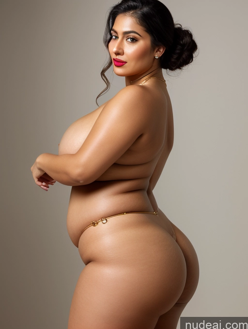 related ai porn images free for Woman One Busty Huge Boobs Lipstick Big Ass Thick Chubby Big Hips Tall 30s Black Hair Hair Bun Arabic Skin Detail (beta) Side View Nude Traditional Gold Jewelry Sexy Face