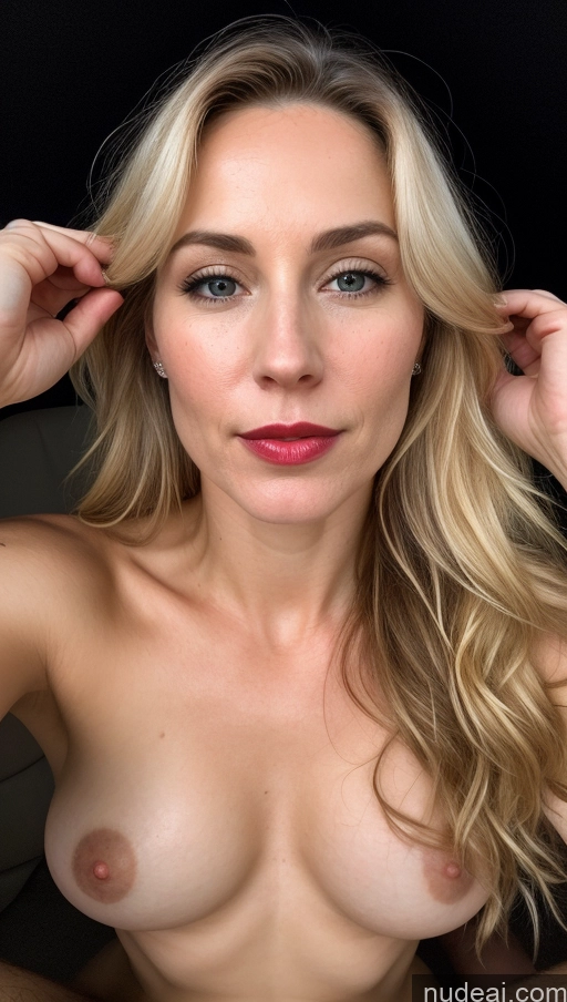 related ai porn images free for Woman One Small Tits Fairer Skin Blonde Close-up View Lipstick Detailed White Mountains Beautiful 40s Dark Lighting Cumshot