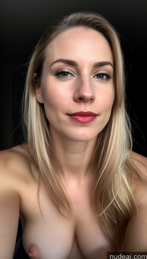 related ai porn images free for Woman One Small Tits Fairer Skin Blonde Close-up View Lipstick Detailed White Mountains Beautiful Dark Lighting Cumshot 30s