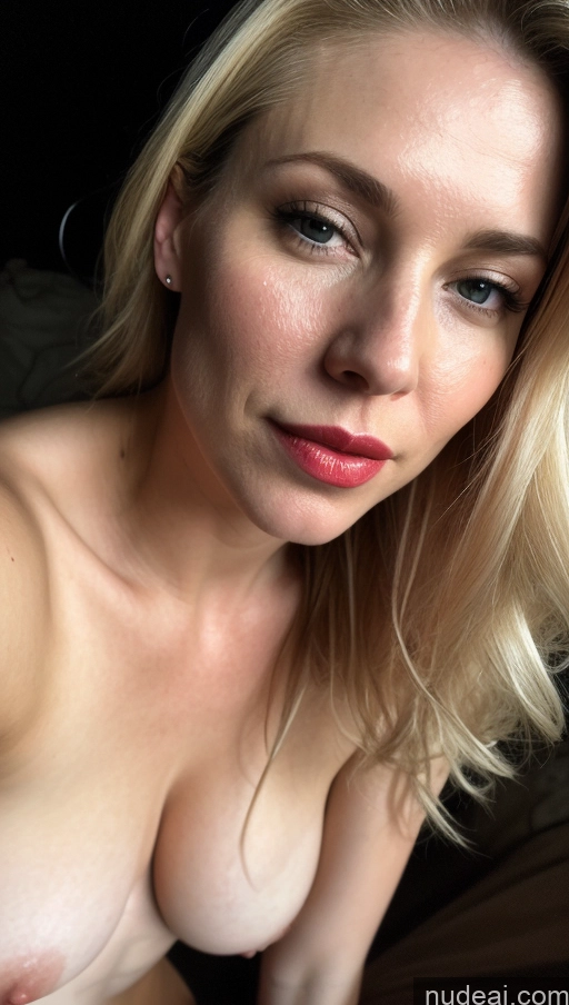 related ai porn images free for Woman One Small Tits Fairer Skin Blonde Close-up View Lipstick Detailed White Mountains Beautiful Dark Lighting Cumshot 40s