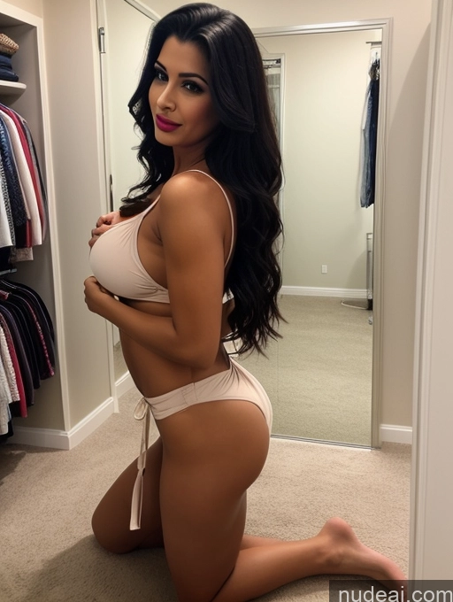 related ai porn images free for Woman Beautiful Crop Top Dress Busty Perfect Boobs Big Ass Lipstick Abs Perfect Body 30s Seductive Sexy Face Black Hair Long Hair Indian Changing Room Nightgown Side View Cleavage On Back
