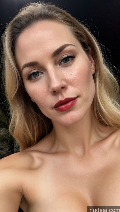 related ai porn images free for Woman One Small Tits Fairer Skin Blonde Close-up View Lipstick White Mountains Beautiful 40s Dark Lighting Cumshot Detailed