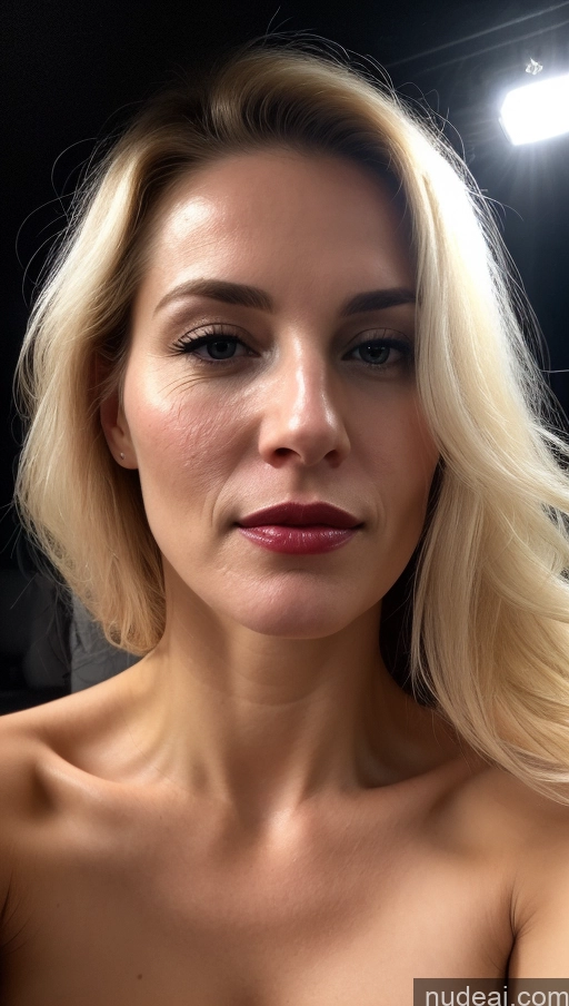 related ai porn images free for Woman One Small Tits Fairer Skin Blonde Close-up View Lipstick White Mountains Beautiful 40s Dark Lighting Detailed Cumshot