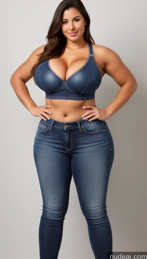 related ai porn images free for Athlete Perfect Boobs Busty Big Ass Big Hips Jeans Front View
