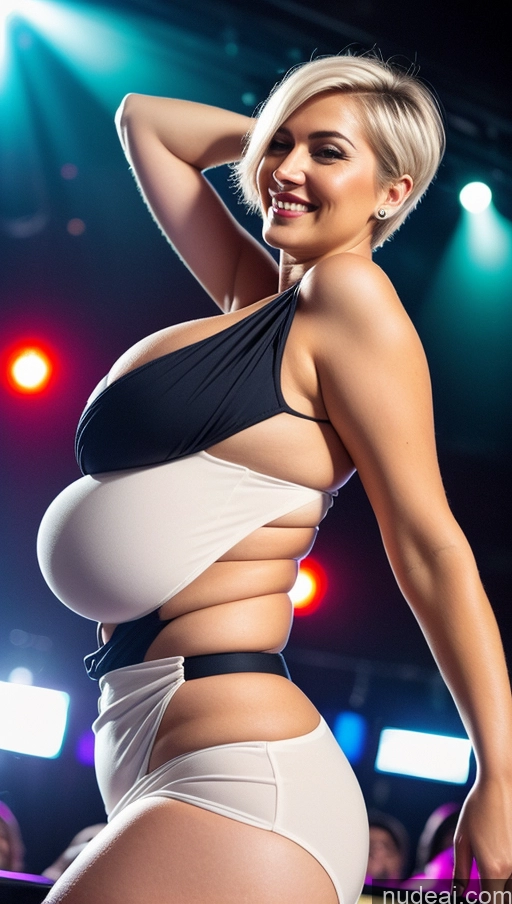 related ai porn images free for Woman One Busty Huge Boobs Big Ass Thick Big Hips Short Hair Fairer Skin 40s Happy White Hair Russian Club Dress Jewelry Full Frontal