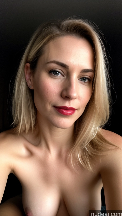 related ai porn images free for Woman One Small Tits Beautiful Lipstick 40s Blonde White Close-up View Detailed Cumshot Mountains Fairer Skin Dark Lighting
